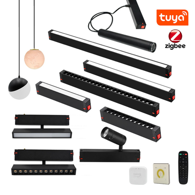 12W 220V Tegangan Tinggi LED Magnetik Lipat 20W 6000K Grille Light