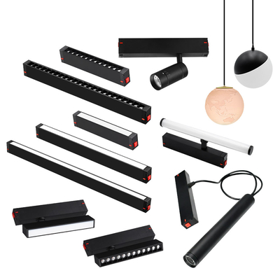 Tuya Smart 2.4G Lampu Magnetik Penerbangan Aluminium Permukaan Dipasang Guide Rail 7W Spotlight
