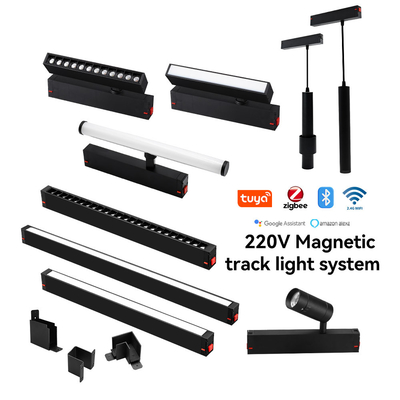 Permukaan Magnetik Ultra-Lempek Dipasang Track Anti-Rek Cahaya Magnetik Cerdas